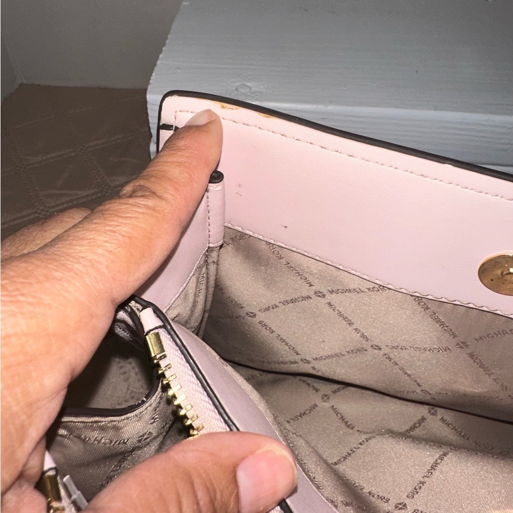 Michael Kors Pink Satchel with Silver Hardware - Picture 14 of 14
